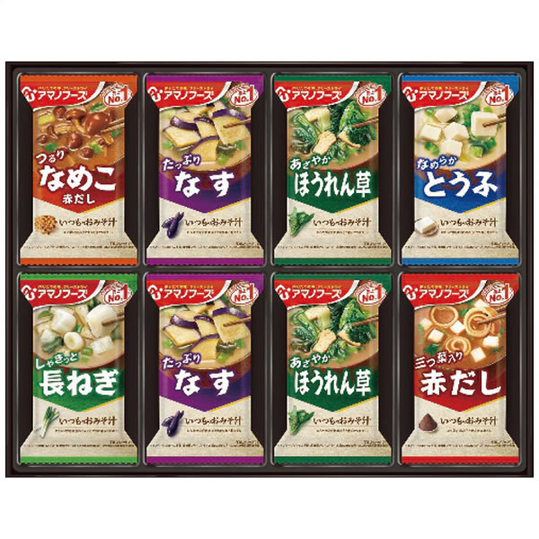 【送料無料】アマノフーズ おみそ汁ギフト 300M 300M【ギフト館】
