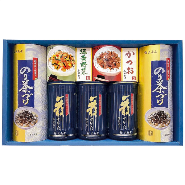 【送料無料】オオモリヤ 卓上のり・お茶漬・ふりかけ詰合せ NTF−30G NTF−30G【ギフト館】
