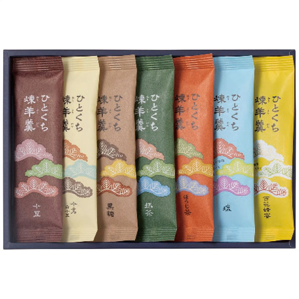 【送料無料】榮太樓總本鋪 ひとくち煉羊羹7個入 RY1 RY1【ギフト館】