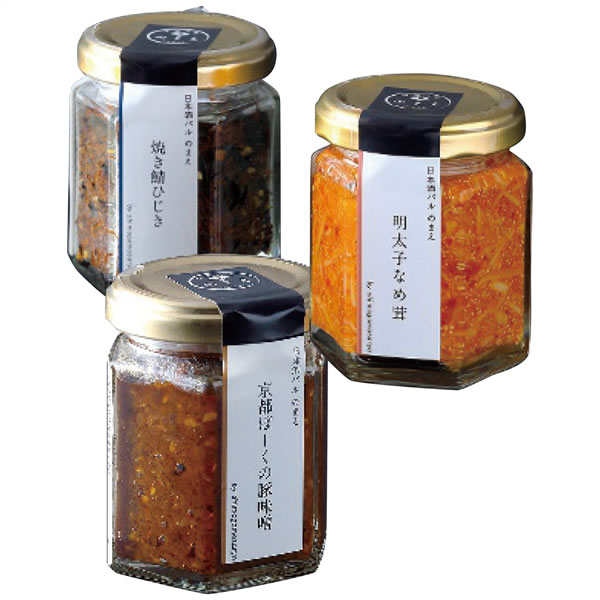 【送料無料】下鴨茶寮 山海の幸 「京都ぽーくの豚味噌・焼き鯖ひじき・明太子なめ茸」 20019 20019【ギフト館】