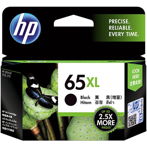 【送料無料】【個人宅届け不可】【法人(会社・企業)様限定】HP65XL インクカートリッジ 黒 増量 N9K04AA 1個【イージャパンモール】