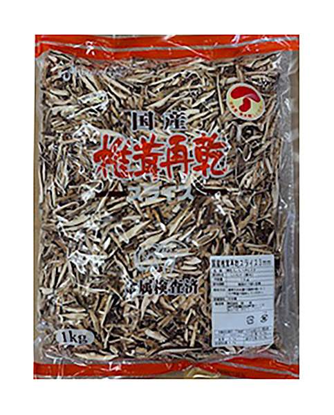【送料無料】【代引不可】【個人宅届け不可】神乾　国産椎茸再乾スライス　3mm　1kg　×10個【イージャパンモール】