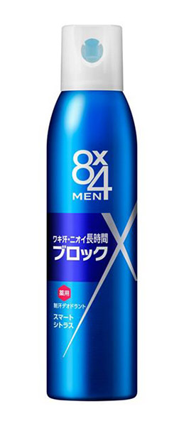 ８ｘ４　メン　デオドラントスプレー　スマートシトラス　１３５ｇ【イージャパンモール】