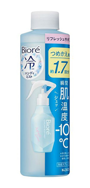 ビオレ　冷ハンディミスト　リフレッシュサボンの香り　つめかえ用　200ｍｌ【イージャパンモール】
