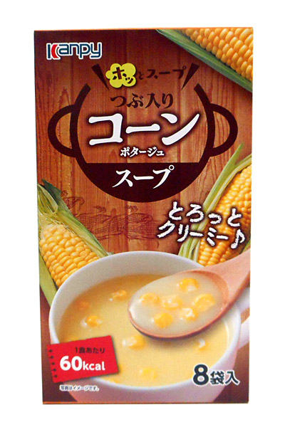 カンピーつぶ入りコーンスープ８袋【イージャパンモール】