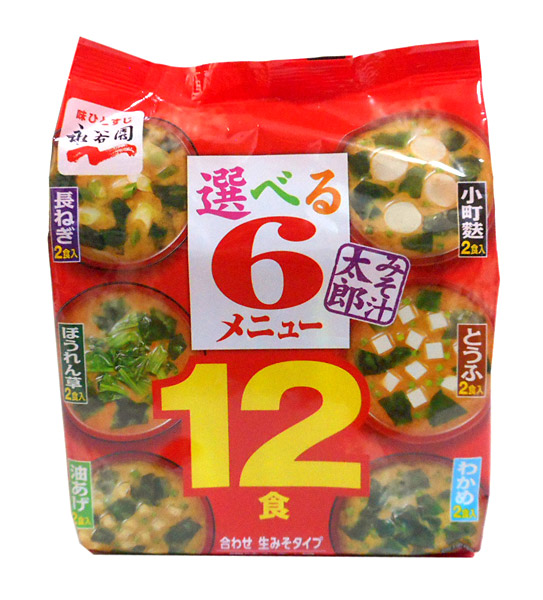 永谷園　みそ汁太郎12食150g【イージャパンモール】