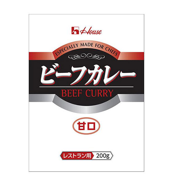 ハウス ビーフカレー(甘口) 200g【イージャパンモール】