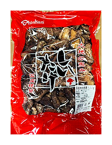 【送料無料】【代引不可】【個人宅届け不可】神乾　国産椎茸荒葉　500g　×10個【イージャパンモール】