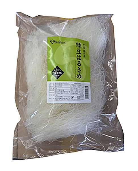 【送料無料】【代引不可】【個人宅届け不可】神乾　緑豆はるさめ　１０cmカット　1kg×10個【イージャパンモール】