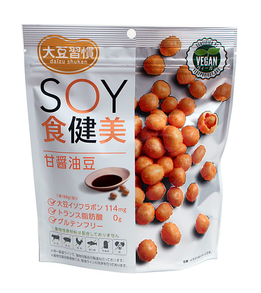 ＭＤホールディングス　大豆習慣ＳＯＹ甘醤油豆８８ｇ【イージャパンモール】