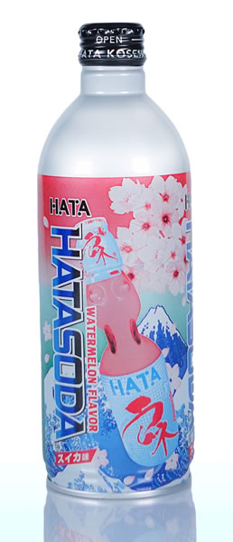 【送料無料】ＨＡＴＡＳＯＤＡ　スイカ味　×４８本【代引不可】【イージャパンモール】
