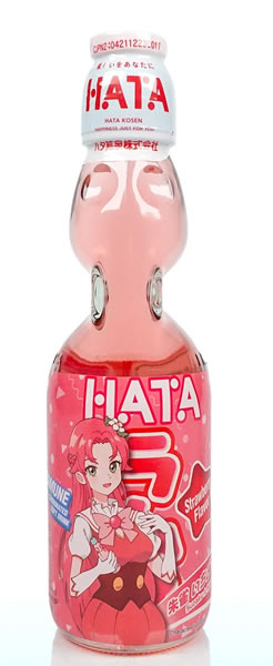 【送料無料】瓶ラムネ　イチゴ　朱雀いちご　×６０本【代引不可】【イージャパンモール】