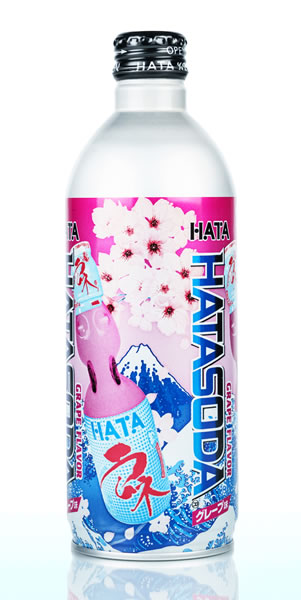 【送料無料】ＨＡＴＡＳＯＤＡ　グレープ味　×９６本【代引不可】【イージャパンモール】