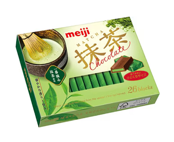 ★まとめ買い★ 明治 抹茶チョコレートBOX 26枚 ×6個【イージャパンモール】