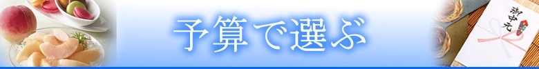 予算で選ぶ