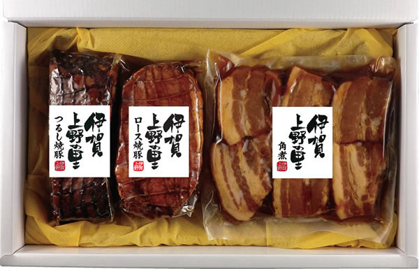 【送料無料】伊賀上野の里　豚角煮＆焼豚セット　ＳＡＧ−４０【ギフト館】