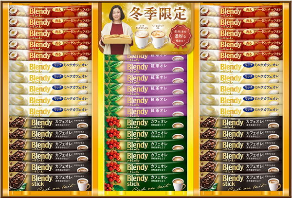 【送料無料】ＡＧＦ　ブレンディスティックウィンターカフェオレコレクション　ＢＷ−３０Ｎ【ギフト館】