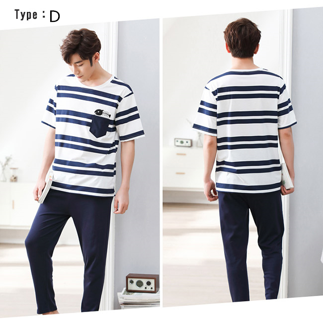 パジャマ メンズ ファッション 2点セット 長ズボン ルームウェア 上下 半袖 部屋着 冷房対策 快適 薄手 紳士 ナイトウェア 男性 おしゃれ 春夏秋 10dsn19aug01 Ejej Shopping 通販 Yahoo ショッピング