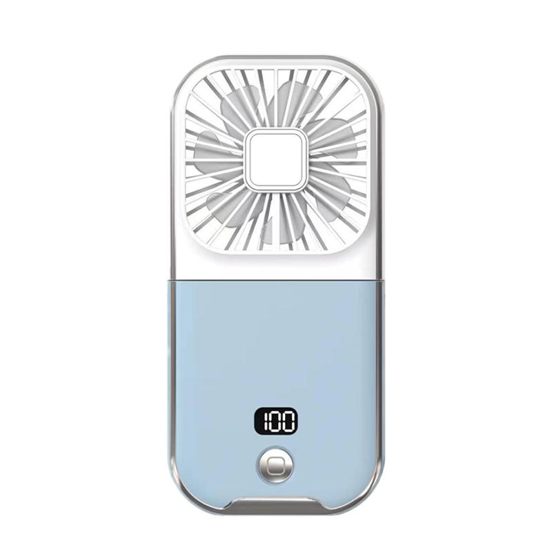 【父の日・500円オフ中】扇風機 ハンディファン 首掛け USB充電 LED残量表示 熱中症対策 スタンド機能 モバイルバッテリー 折り畳み 静音 母の日 最新型｜ejej-shopping｜04