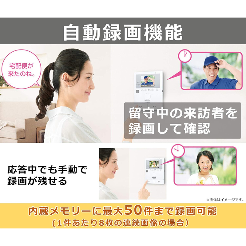 Panasonic（パナソニック） ワイヤレスモニター付 テレビドアホン 1-2