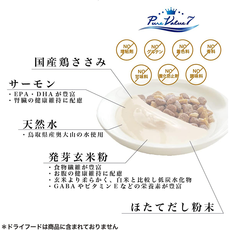 いぬぺ～すと無添加ピュア PureValue7 腎臓健康維持 鶏ささみ 36本 いぬぺ～すと 無添加ピュア PureValue7 腎臓 健康維持 鶏ささみ