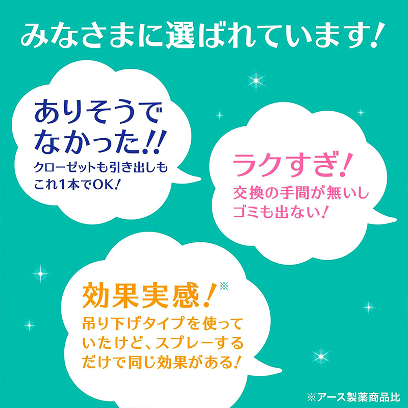 アース製薬 ピレパラアース Magic Push マジックプッシュ どこでも防虫