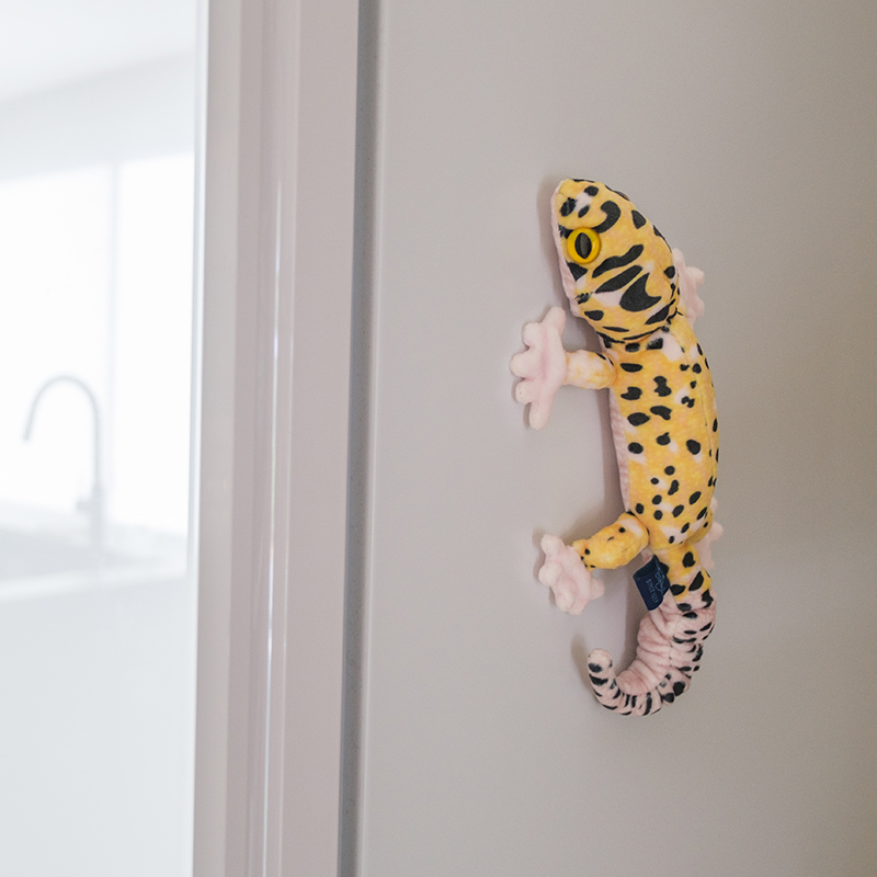 タグ付き❣️ Rosemount製✨高級 アルパカ ぬいぐるみ 本物毛使用 特大 貝沼産業 レプマニア M/G マグネットタイプ ヒョウモン