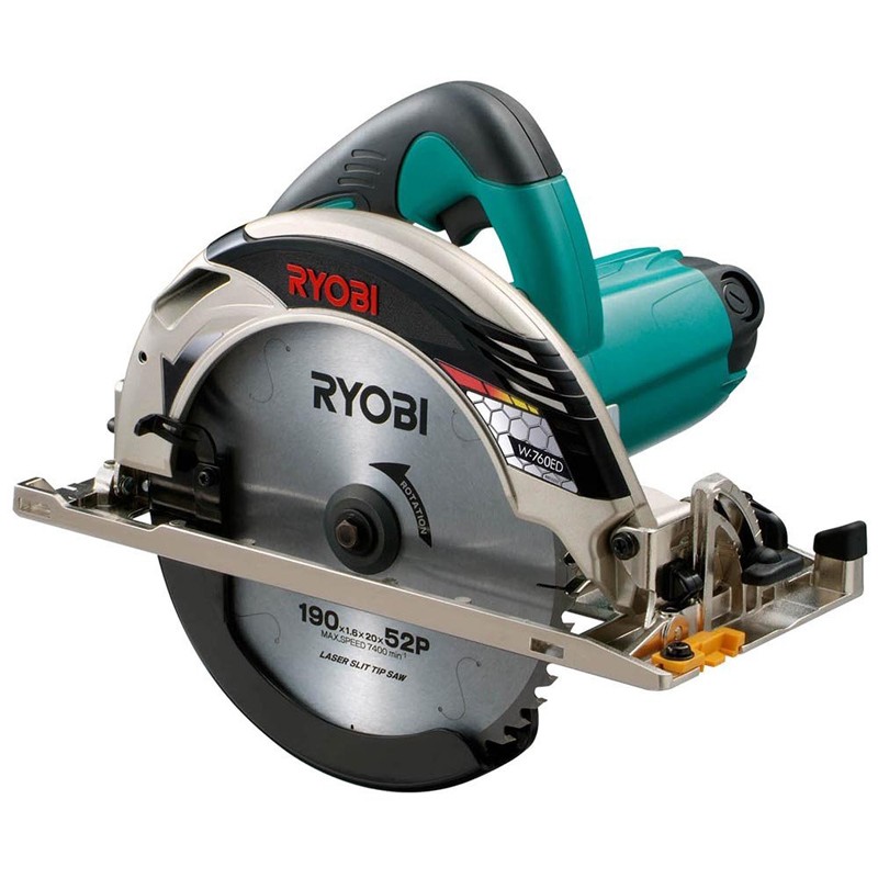 RYOBI リョービ 電気丸ノコ W-760ED 4960673609947 : 4960673609947