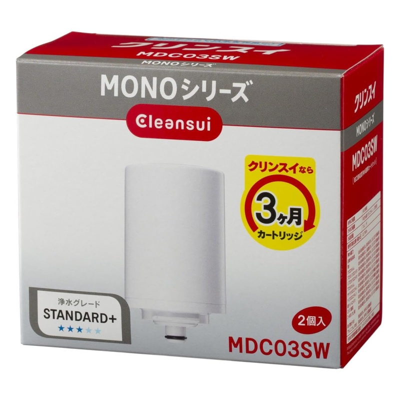 クリンスイ 浄水器 蛇口直結型 MONOシリーズ 交換カートリッジ 2個入り