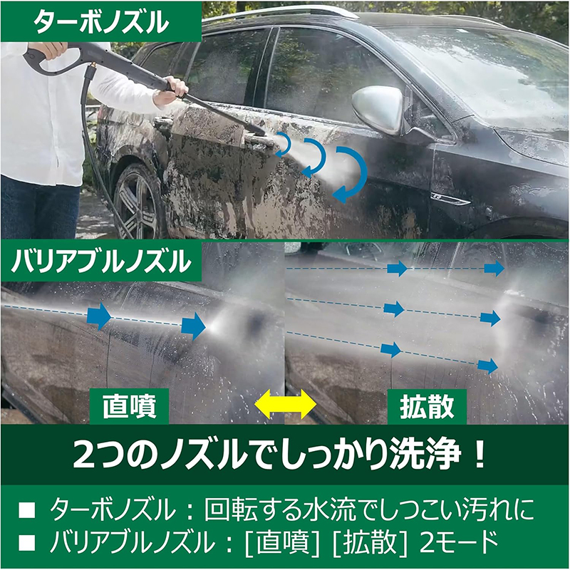 HiKOKI（ハイコーキ） 高圧洗浄機 FAW105(S) 4966376222001 : ejoy