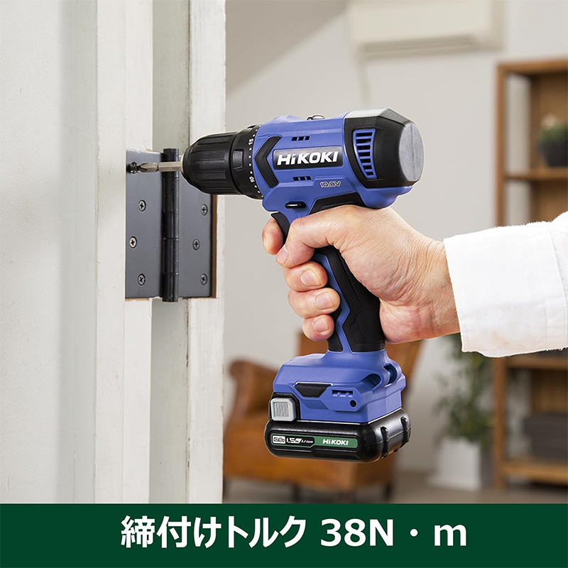 HiKOKI（ハイコーキ） 10.8V 充電式 ドライバドリル コードレス
