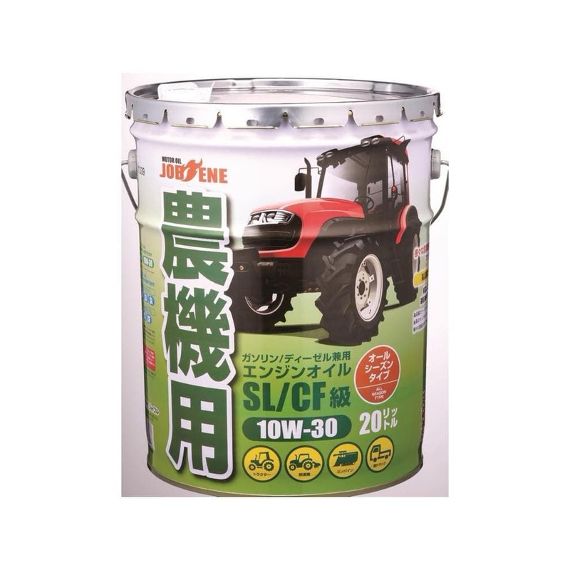 JOYFULL ジョブエネ 農機用エンジンオイル SL/CF 10W-30 20L JE-J4