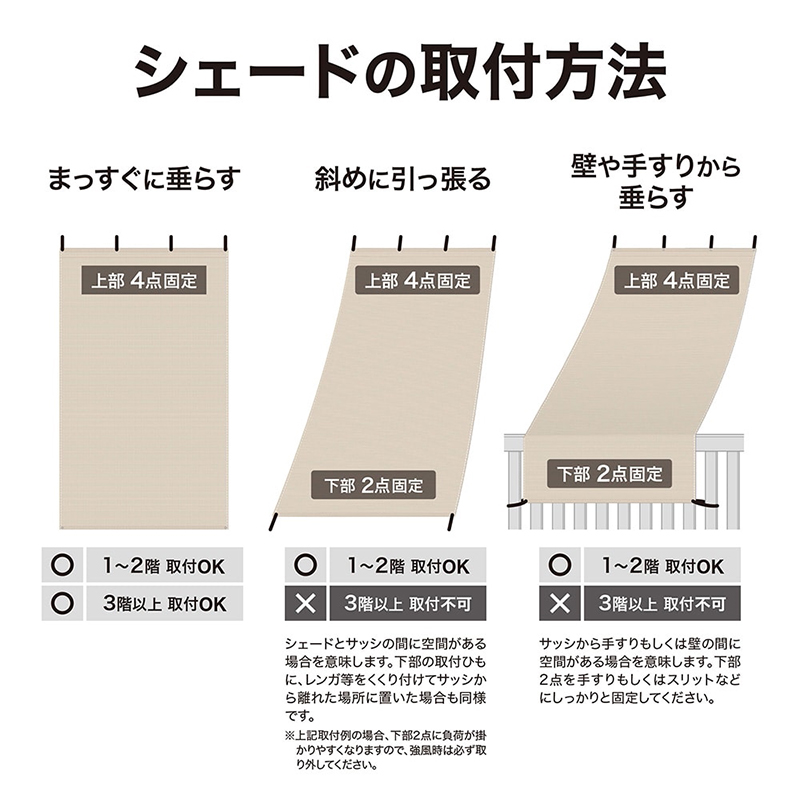 タカショー クールシェード エアー 1.8×2m モカ CLS-20MA