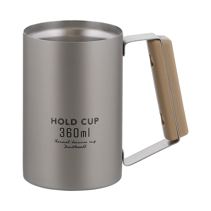 ベストコ HOLD CUP 真空断熱構造 缶ホルダージョッキ 360ml ステンレス
