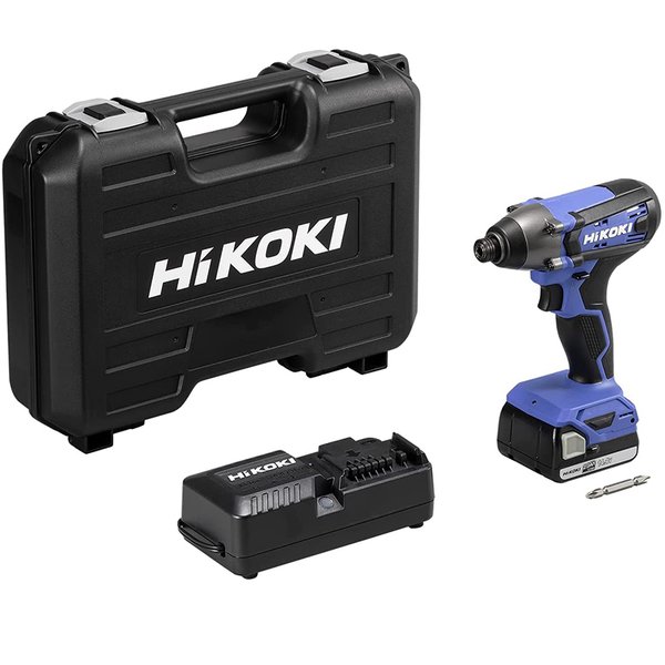 HiKOKI ハイコーキ 14.4V コードレス インパクトドライバ 2.0Ah FWH14DF(BG) 4966376400492