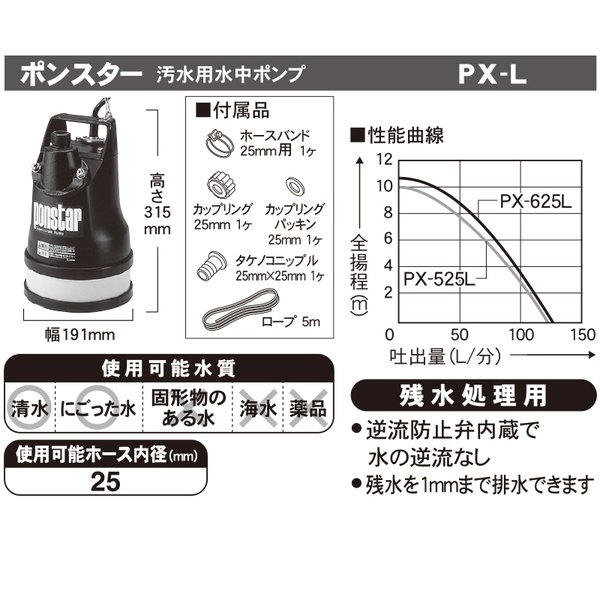 モーター 工進 PayPayモール店 - 通販 - PayPayモール 汚水用水中