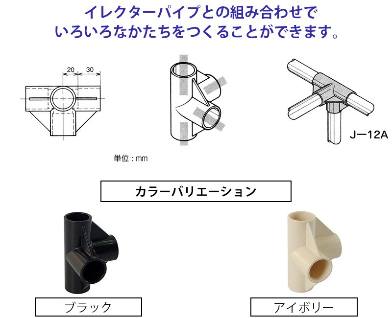 65％以上節約ヤザキのイレクタージョイント J-12A S エレクター 材料