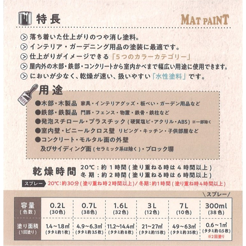 カンペハピオ 水性多用途塗料 つやけし マットペイント スモーキーリーフ 0.7L | 塗料・補修剤,水性塗料・多用途,つや消し |  アークランズオンライン