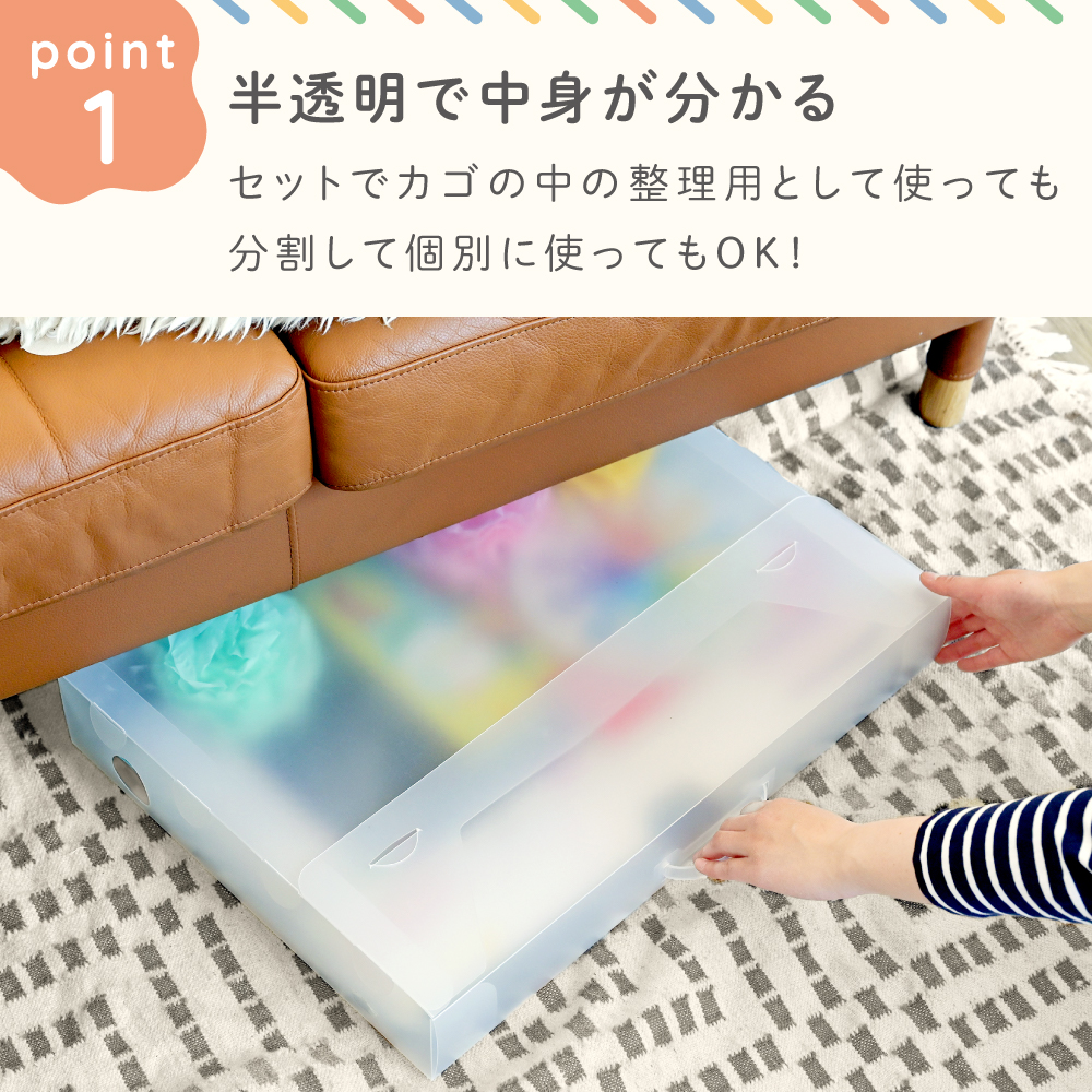収納ボックス 4個 作品 収納ケース 作品収納ボックス メモリアル