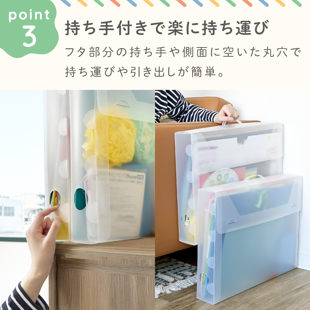 収納ボックス 4個 作品 収納ケース 作品収納ボックス メモリアル