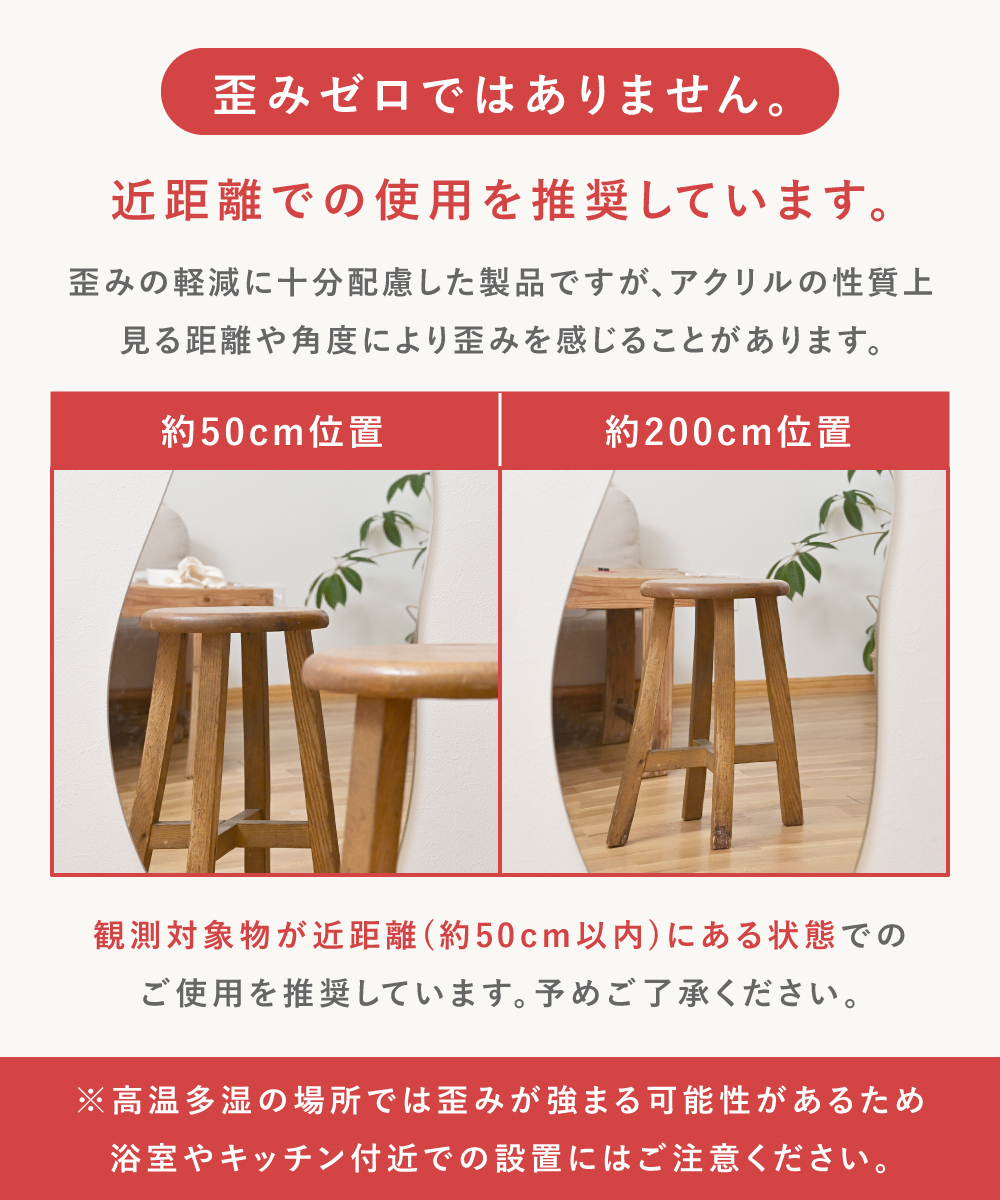 ミラー ウォールミラー 割れない鏡 アクリルミ...の詳細画像5