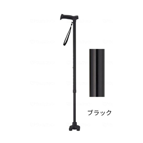杖 介護 4点杖 おしゃれ 女性 まごころステッキ あんしん杖先4点 9794 ウェルファン 男性 伸縮杖 つえ ステッキ 高齢者 自立 介護杖 | ウェルファン | 01