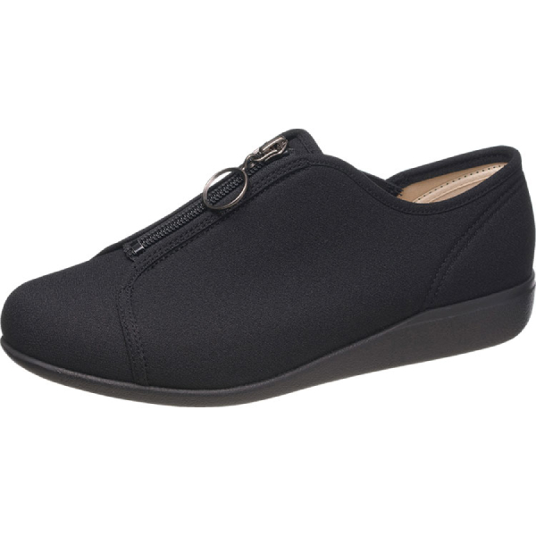 履きやすい靴 ファスナー 介護靴 おしゃれ 外履き シューズ レディース 快歩主義 L176 婦人用 アサヒシューズ 軽量 日本製 介護シューズ | アサヒシューズ | 01