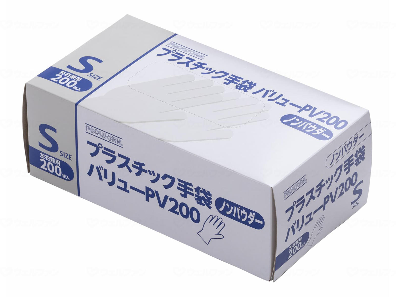 (1ケース) プラスチック手袋 バリュー PV-200 200枚×20箱 中部物産貿易  施設用品 パウダーフリー ノンパウダー グローブ 使い捨て手袋 介護用品 介護手袋 |  | 01