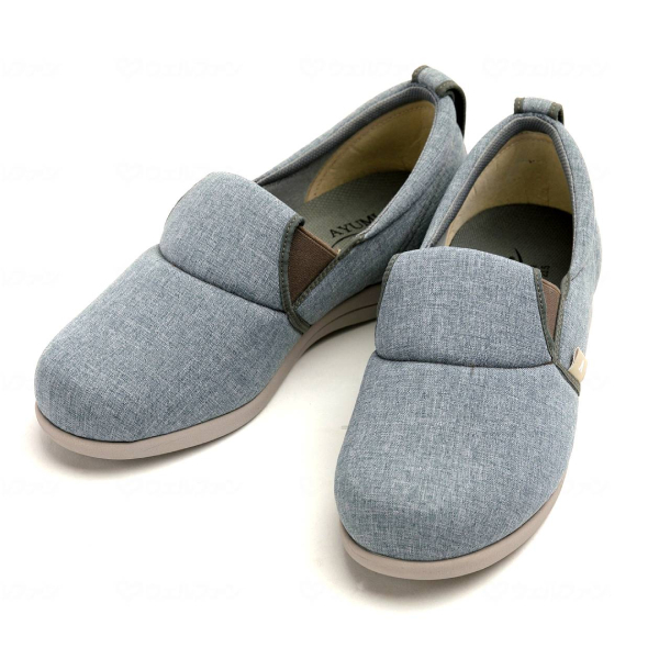 介護シューズ 室内用 あゆみ 徳武産業 ゆったり簡単スリップオン 1043 3E ルームシューズ 介護 スリッポン 室内履き 屋外用 男女兼用 あゆみシューズ 介護用品 |  | 01