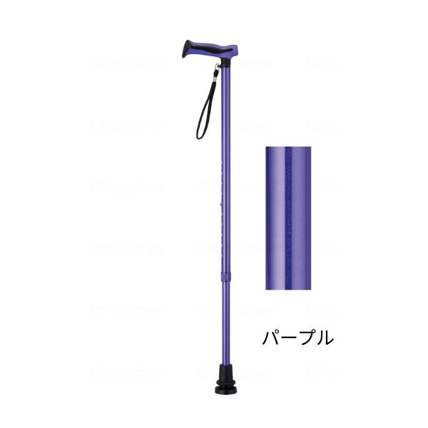 杖 伸縮 軽量 おしゃれ 女性 男性 まごころステッキ あんしん杖先シングル 9793 ウェルファン つえ ステッキ 歩行補助 高齢者 介護用杖 おしゃれな杖 女性用杖 | ウェルファン | 04