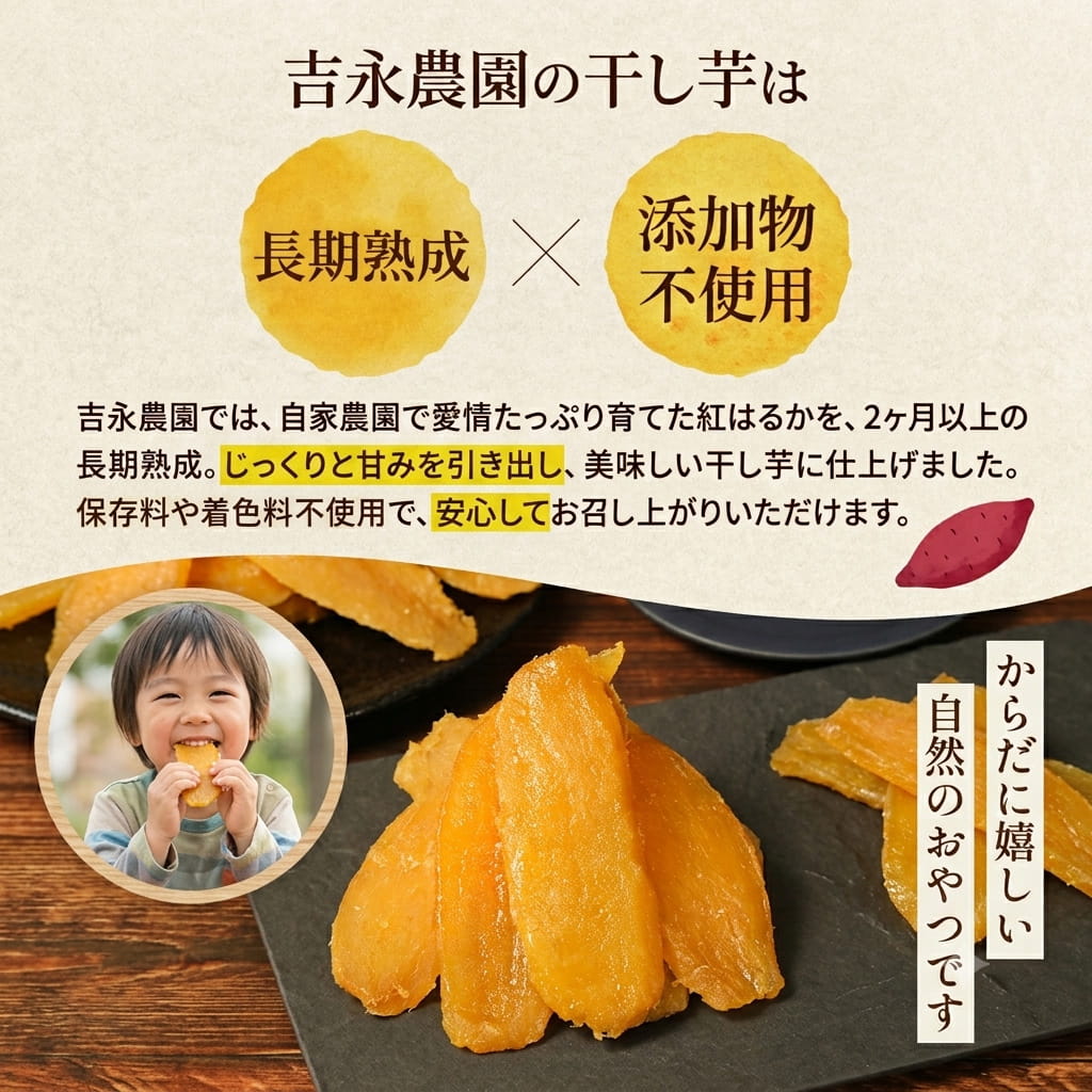 長期熟成 鹿児島県産 紅はるか 干し芋 1袋200g 10袋 小分け パック スイーツ 無添加 国産 鹿児島県 産地直送 お取り寄せ ギフト プレゼント 贈り物 関連画像2