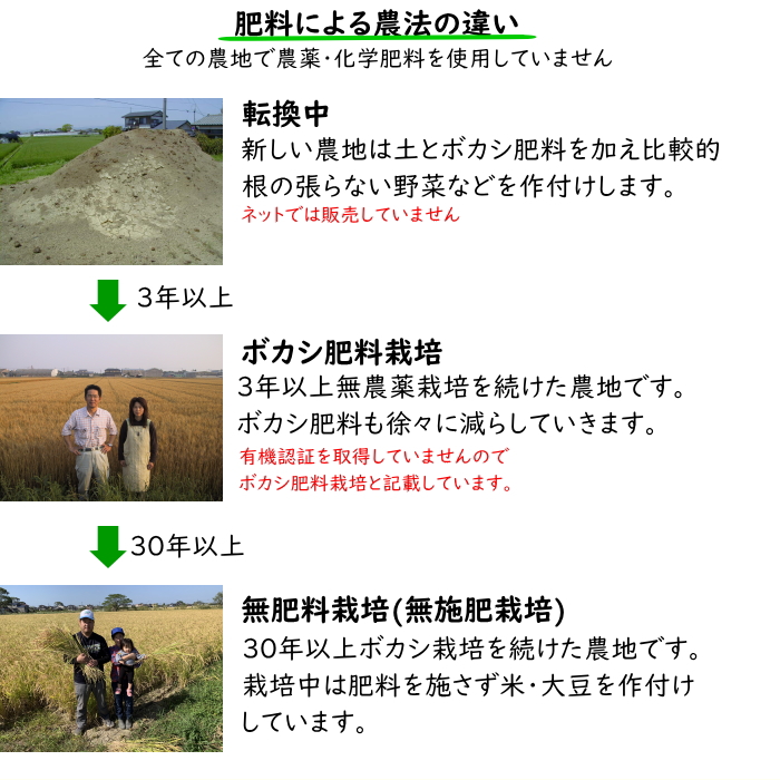 無農薬 玄米 10Kg 栽培中 無肥料 特別栽培米 筑後久保農園 令和6年度産 福岡県産 夢つくし : 21000310 : 福岡江久母 - 通販 -  Yahoo!ショッピング