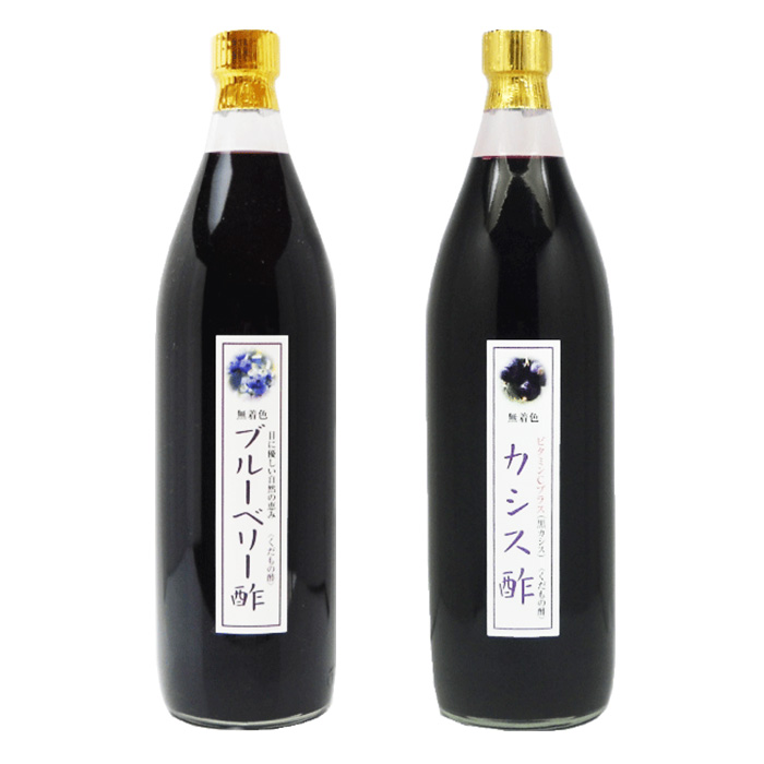 母の日ギフト 業務用 選べる くだもの酢 900ml 2本入 ブルーベリー酢 カフェ 居酒屋 サワー コンク 美容系サロン リラクゼーション 母の日 ギフト 内祝いの画像