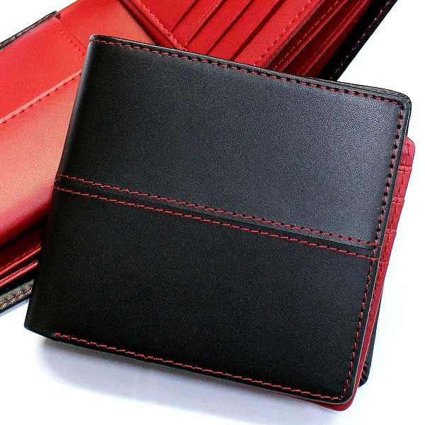 二つ折り財布 メンズ 牛革 札入れ カードポケット 可動式 カード収納 小銭入れ コインケース 大容量 コンパクト ブランド DIABLO ディアブロ  KA-903